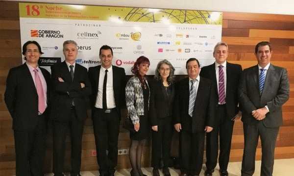 18ª noche de las telecomunicaciones Premio Delsat por su innovación RPA/drones en Teruel